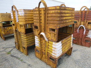 4 Scrap Metal Containers