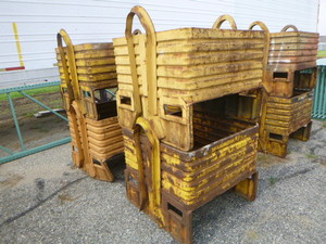 4 Scrap Metal Containers