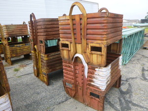 4 Scrap Metal Containers