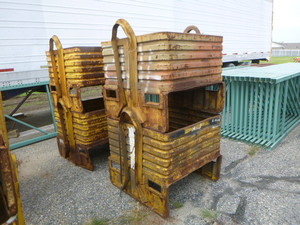 4 Scrap Metal Containers