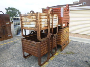 4 Scrap Metal Containers