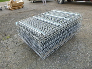 20 Pallet Racking 58 x 42 Wire Decks
