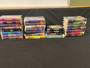 lot 219A image: Lot of Vintage Disney & Classic VHS Movies