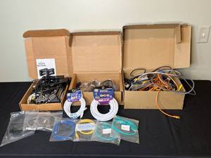 lot 241 image: Lot of Various Home Theater and Networking Cables