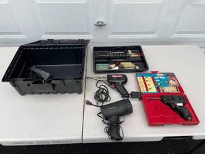 lot 27 image: Lot of Various Soldering Tools and Accessories