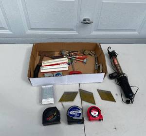 lot 47 image: Assorted Hand Tools and Accessories Lot