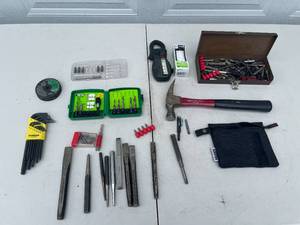 lot 56 image: Assorted Hand Tools and Drill Bit Sets