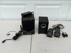 lot 280 image: Mixed Lot of Computer Speakers and Subwoofers - Hannspree & Altec Lansing