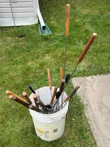 lot 310 image: Lot of Campfire Cooking Tools