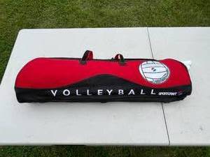 lot 314 image: Sportcraft Volleyball Set with Carrying Case
