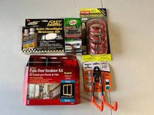 lot 78 image: Assorted Automotive and Home Improvement Tools and Supplies