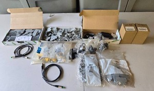 lot 81 image: Electrical Components Lot - WAGO Terminal Blocks, Cables, and More