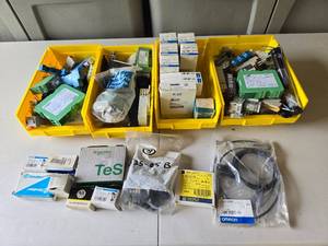 lot 82 image: Assorted Electrical Components Lot - Omron, Finder, Phoenix Contact, and More
