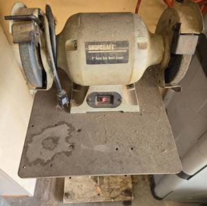 lot 94 image: Shopcraft 6 Heavy Duty Bench Grinder