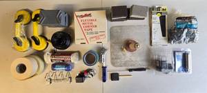 lot 113 image: Lot of Assorted Home Improvement Supplies and Tools