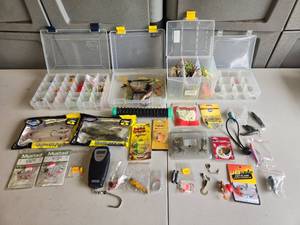 lot 167 image: Assorted Fishing Gear and Accessories Lot