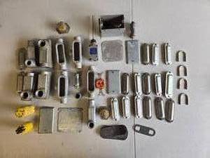 lot 200 image: Assorted Electrical Conduits and Connectors Lot