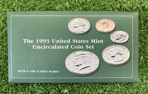 1993 US Mint Uncirculated Coin Set