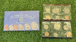 1991 US Mint Uncirculated Coin Sets