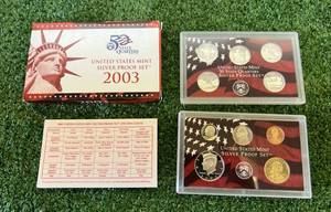 2003 US Mint Silver Proof Set