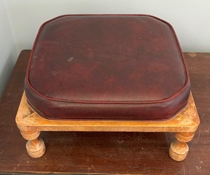 lot 219 image: Vintage Deitz Hand Crafted Ottoman
