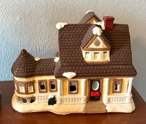 lot 247C image: Decorative Holiday Village Buildings and Houses