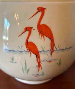 lot 244 image: Vintage Flamingo Drip-O-Lator Coffee Pot
