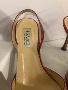 lot 121 image: Two Pairs of Isaac Mizrahi Pointed Toe Heels