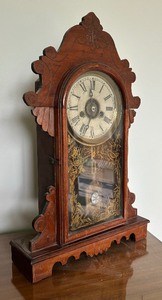lot 244A image: Vintage Theo One Strike Clock by E. N. Welsh