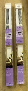 lot 350 image: Two New Bali Blinds and Home Decorators Collection Double Rod Conversion Kit