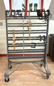 lot 422 image: Cart with Clamps