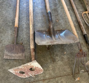 lot 249C image: Shovel, Pitchfork, Rake, Hoe and More