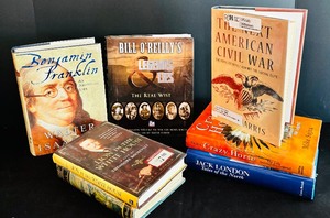 lot 65 image: History in Your Hands with this Grouping of Books