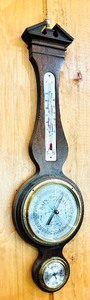 lot 94 image: Vintage Howard Miller Clock Co. (612-712) Presque Weather Station and Clock