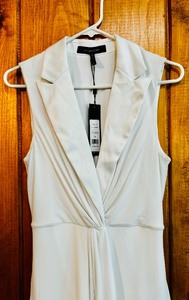 lot 309 image: New White Rouching Dress from BCBG Maxazria
