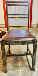 lot 399A image: Vintage Wooden Chair