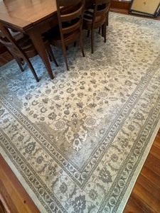 lot 180A image: Neutral Pattern Large Area Rug