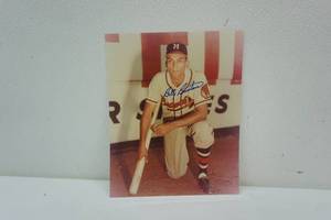 lot 147 image: Billy Bruton autographed photograph 8x10