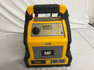 lot 11 image: CAT - 3 in 1 Professional Power Station with Jump Starter and Compressor - 4 USB Ports and Outlet