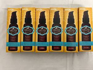 lot 31 image: 6 Bottles of Hask Repairing Shine Hair Oil