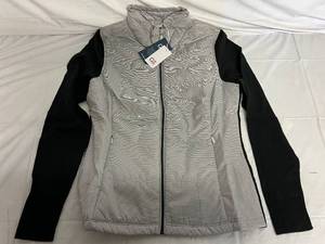 lot 35 image: Cutter and Buck Womens Zip Up Jacket - Black and Gray - M