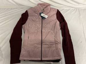 lot 38 image: Cutter and Buck Womens Zip Up Jacket - Black and Pink - M