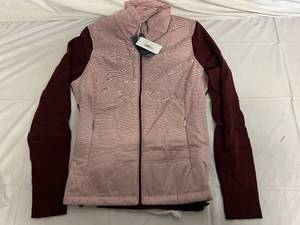 lot 39 image: Cutter and Buck Womens Zip Up Jacket - Black and Pink - M