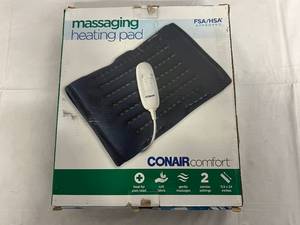 lot 42 image: Conair Comfort Massaging Heating Pad