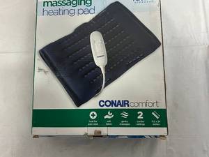 lot 43 image: Conair Comfort Massaging Heating Pad