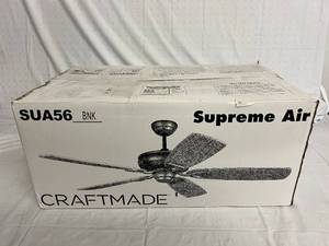lot 50 image: Craftsmade Supreme Air 56 Ceiling Fan
