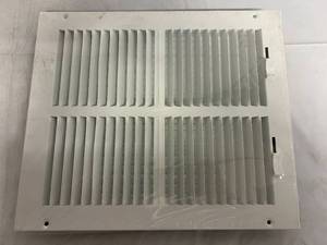 lot 60 image: Pro Select 12 x 10 White Sidewall Ceiling Register
