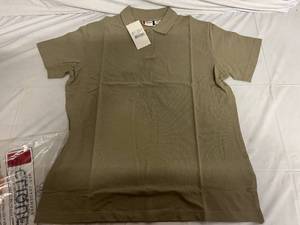 lot 73 image: 4 Tan Clique Polo Shirts - XL