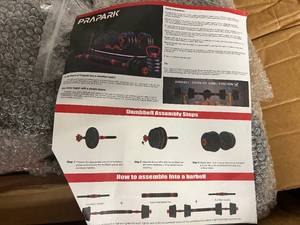 lot 99 image: Prapark Adjustable DumbbellKettlebell Set
