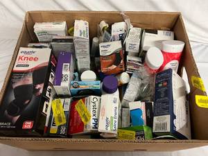 lot 101 image: Box of Health and Beauty Products